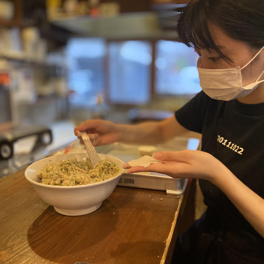 竹餃特製の餃子が3種類食べ比べられるお得なセット